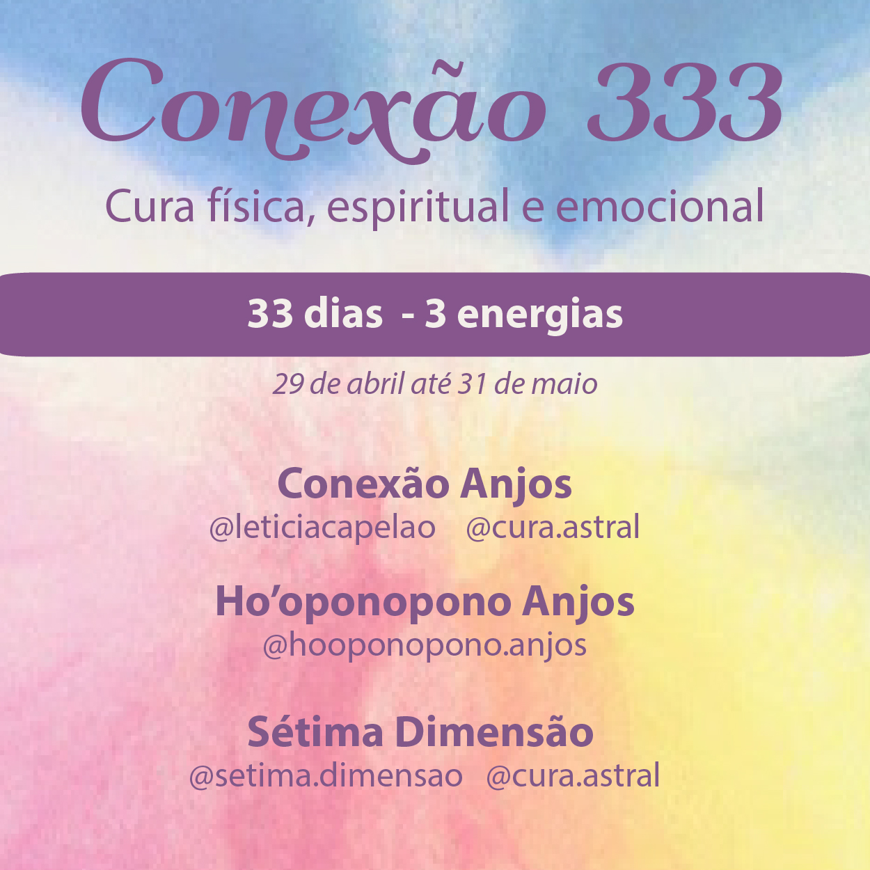 Conexao 333 - 33 dias